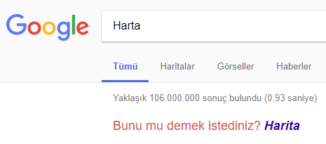 Bunu mu demek istediniz?