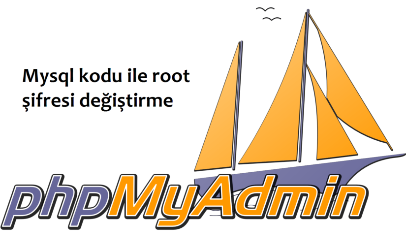 Phpmyadmin root şifresi oluşturma